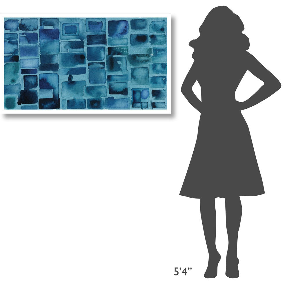 "Kiana" Digital Paper Print by Shirley Novak, 42"x25"