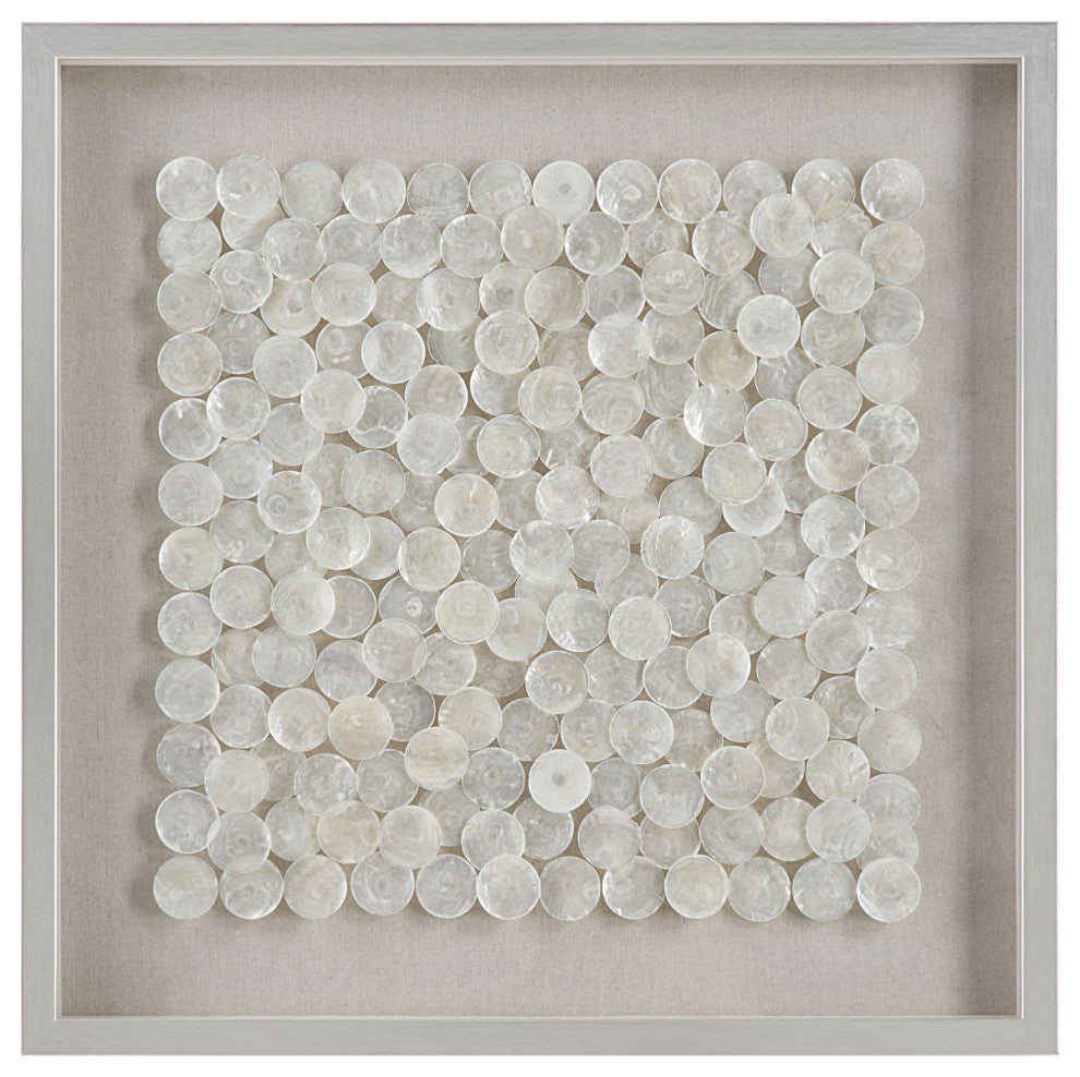 Uttermost Roxas Capiz Shell Shadow Box