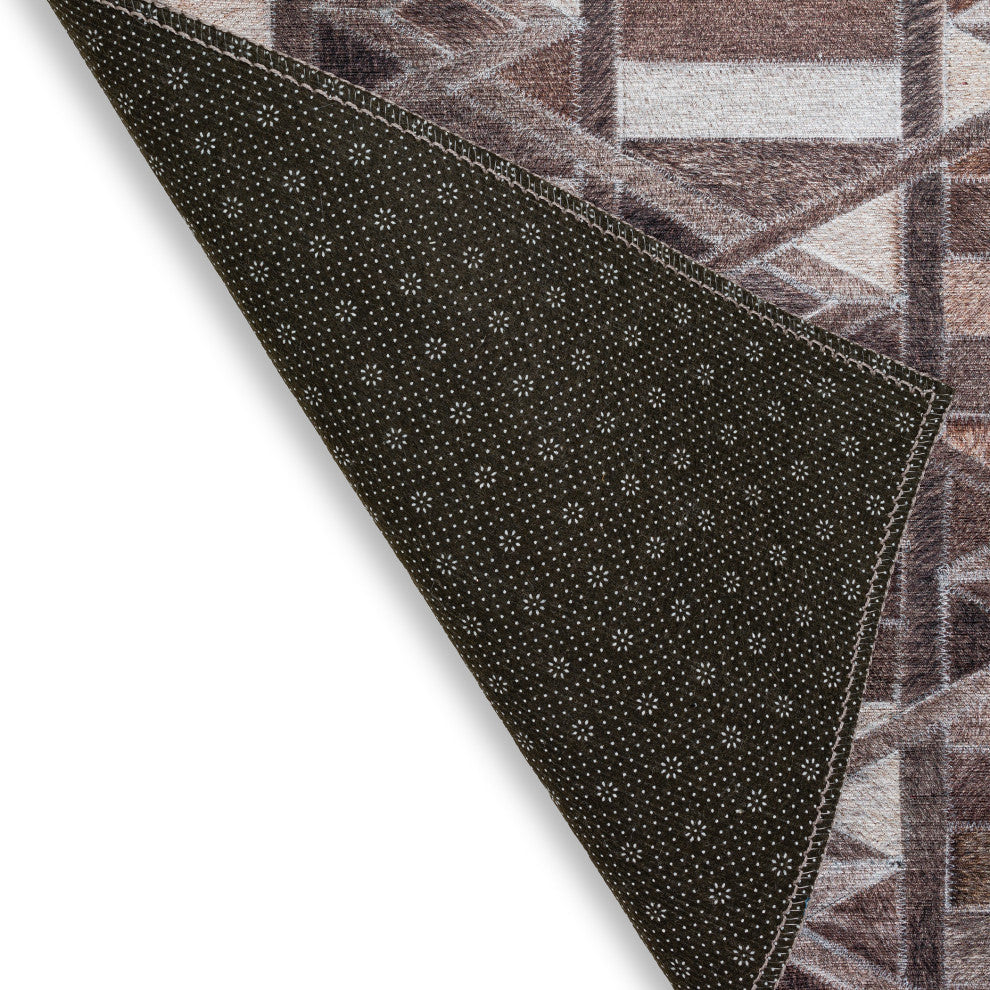 Indoor/Outdoor Stetson SS4 Flannel Machine Washable 8' x 10' Rug