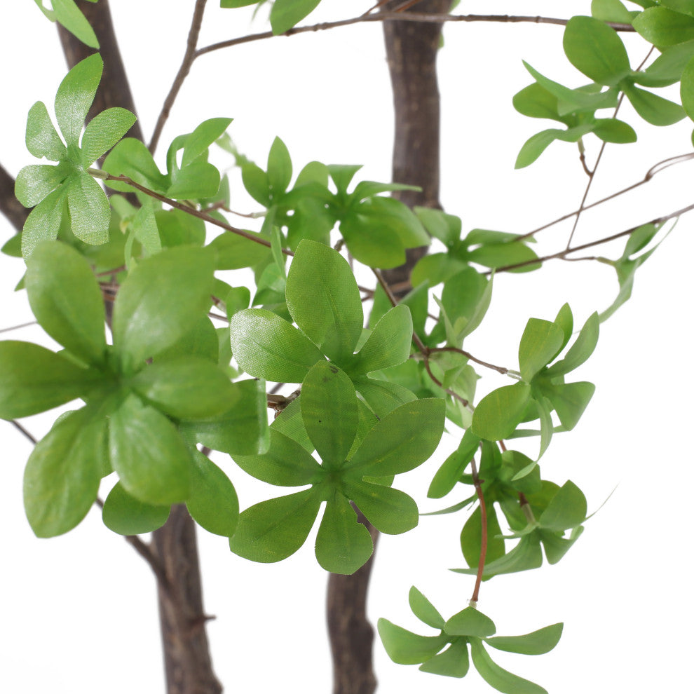 Monadnock Artificial Enkianthus Tree, Green, 78.5 Wx71 Dx118 H