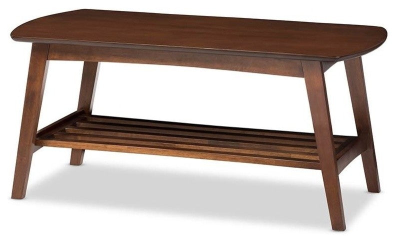 Sacramento Coffee Table, Walnut Dark Brown