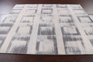 Geometric Oriental Transitional Turkish Rug Contemporary Carpet 8x10