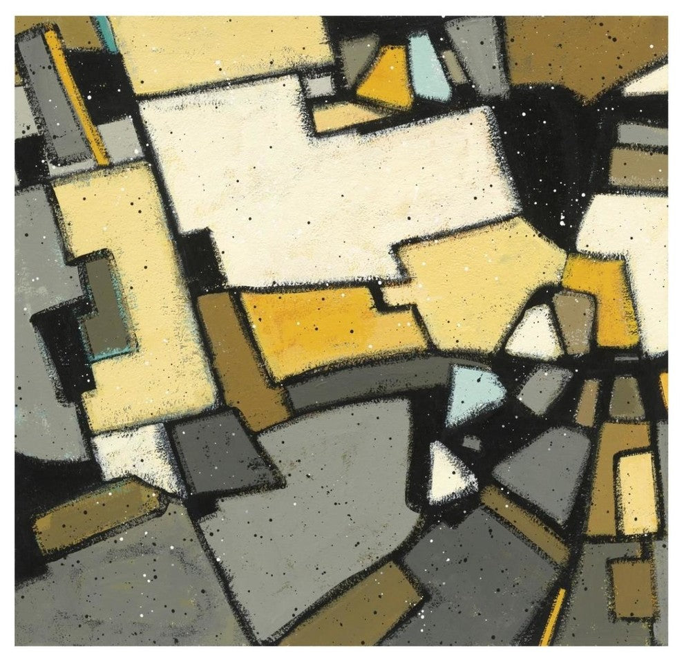 "Garden II" Digital Paper Print by Shirley Novak, 42"x42"