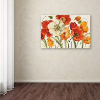 'Poppies Melody I' Canvas Art by Lisa Audit