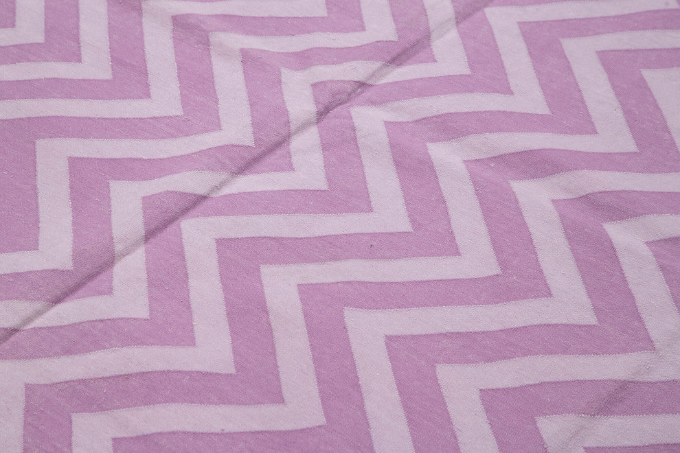 Rug N Carpet - Handmade Wool 7' 11'' x 9' 8'' Flatweave Dhurrie Kilim Rug