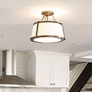 Foyer Charlotte 3-Light, Brushed Caramel