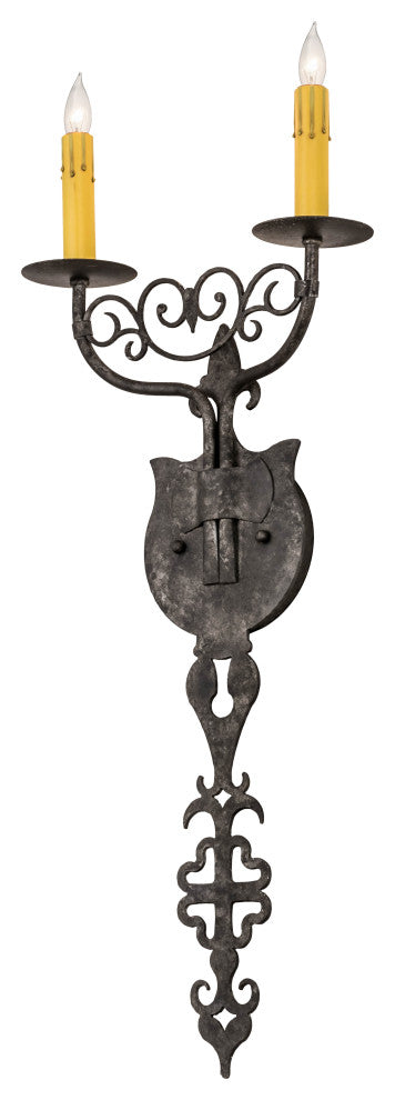 11 Wide Merano 2 Light Wall Sconce