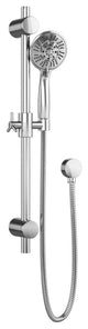 Pulse 3006-CH ShowerSpas Brushed-Nickel Combo Shower System in Chrome