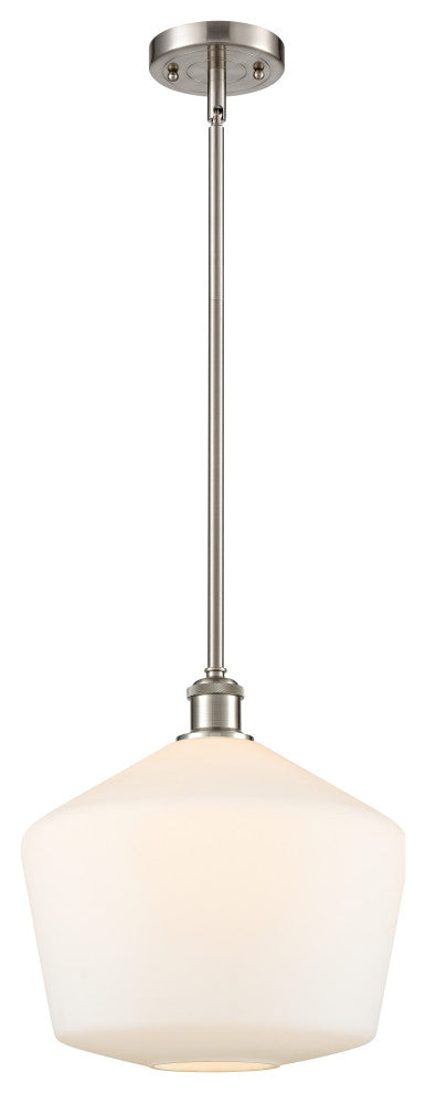 Innovations 516-1S-SN-G651-12 1-Light Mini Pendant, Brushed Satin Nickel