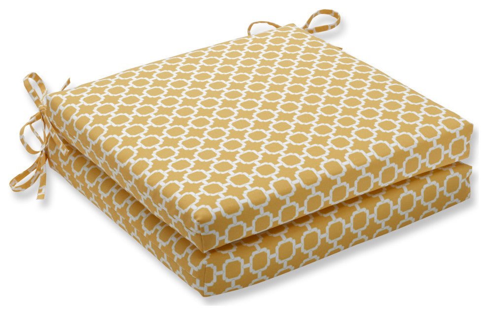 Hockley Banana Oversized Seat Cushion Set, Set of 2