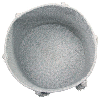 Woody Basket, Pearl Blue