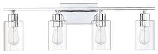 Lambert 4-Light Bath Vanity Fixture Vanity, Polished Chrome