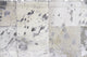 Forest Collection Cowhide Silver Ottoman