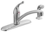 Moen 7430 Chateau Single Handle Kitchen Faucet With Side Spray