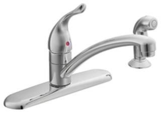 Moen 7430 Chateau Single Handle Kitchen Faucet With Side Spray
