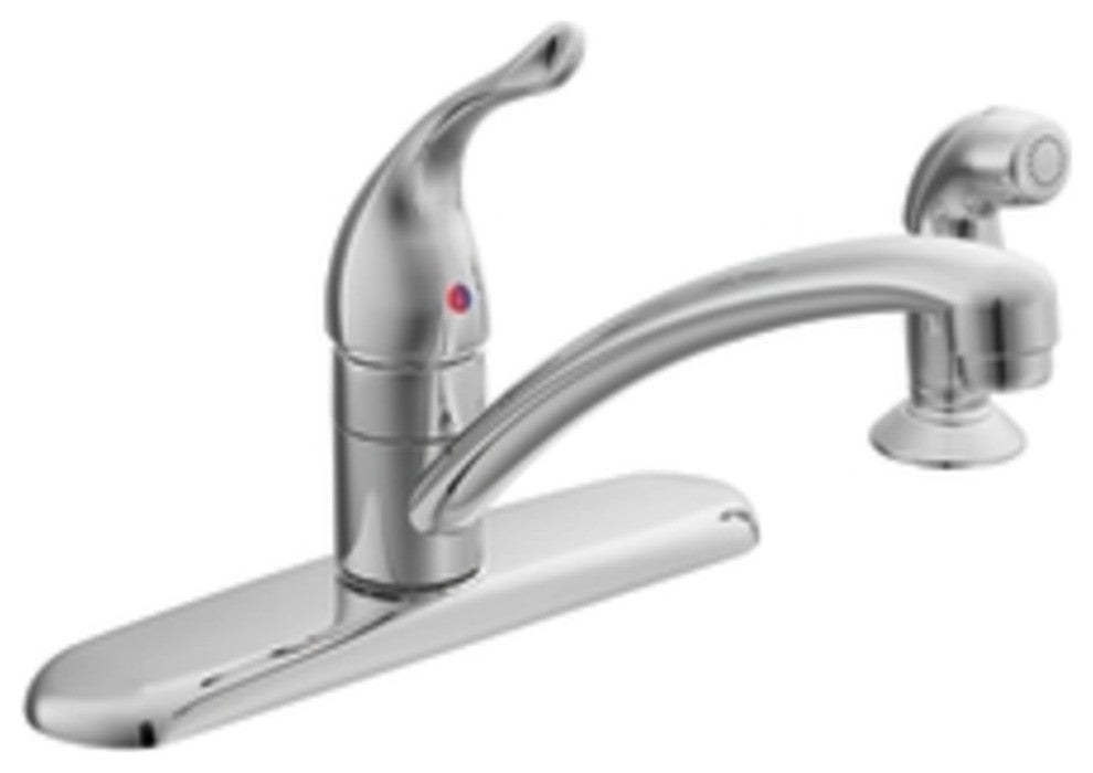Moen 7430 Chateau Single Handle Kitchen Faucet With Side Spray