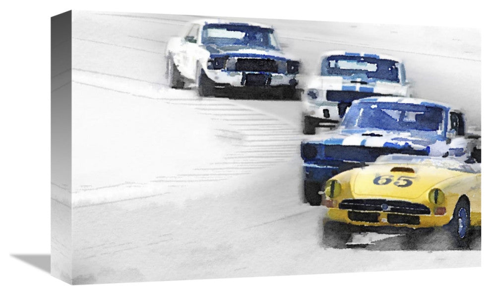 "Monterey Racing Watercolor" Fine Art Print