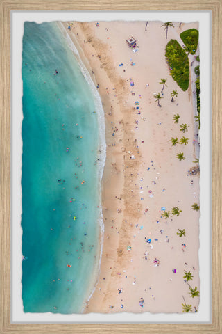 "Dreamy Destinations" Framed Painting Print, 20x30