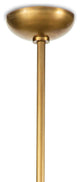 Happy Pendant Large, Brass