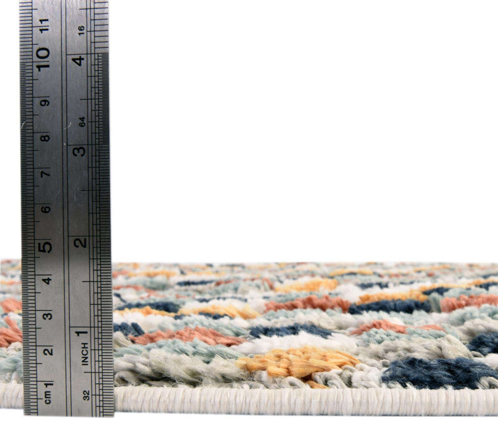 Unique Loom Cherokee Asheville Area Rug, Multi, 2' 0 X 8' 0 Runner