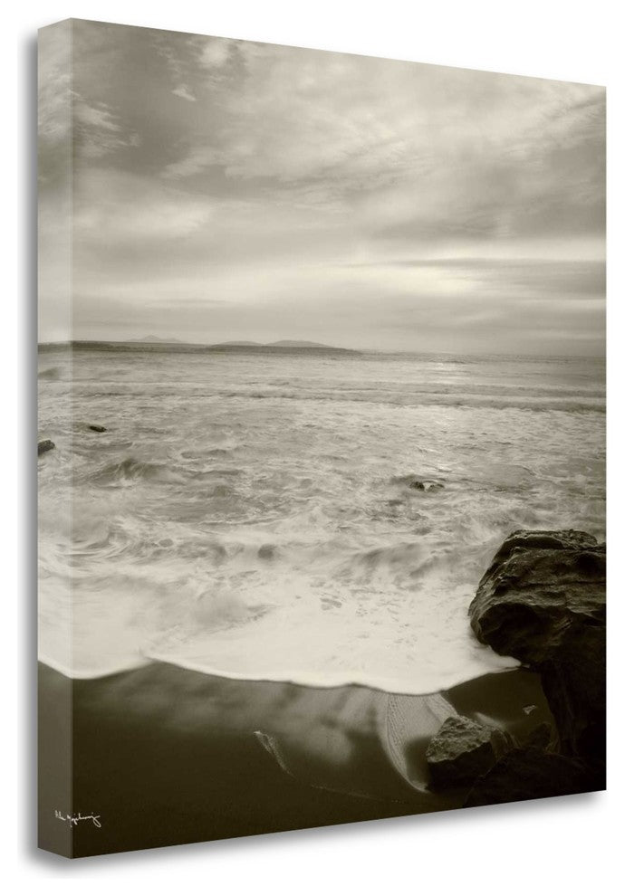 "Tides And Waves Square II" By Alan Majchrowicz, Giclee on Gallery Wrap Canvas
