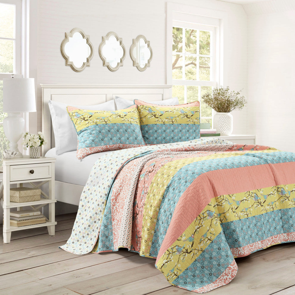 Royal Empire Quilt, Blue, King