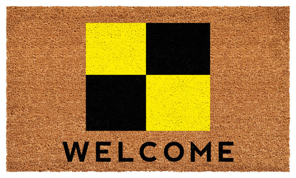 Calloway Mills Nautical Personalized Doormat Doormat, Letter L