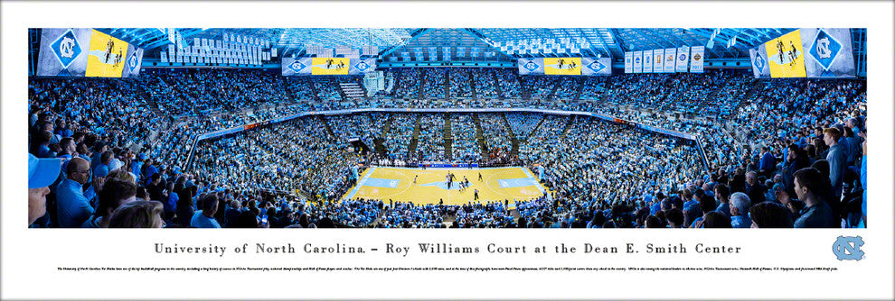 North Carolina Tar Heels Basketball - Unframed