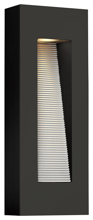 Hinkley Luna Medium Wall Mount Lantern, Satin Black