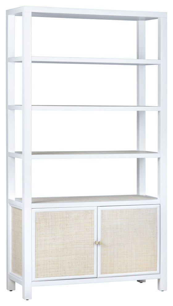 Two Door Etagere Bookcase