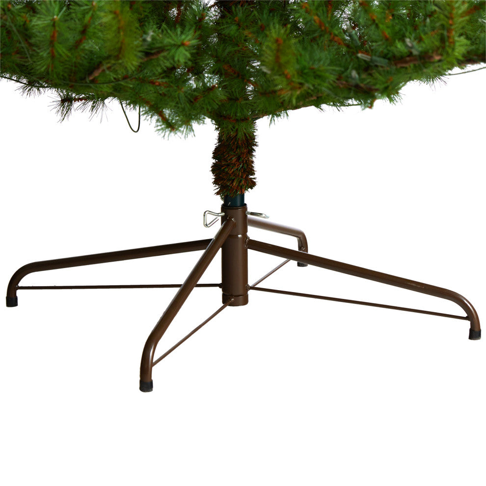 T3352 9 Vancouver Mountain Pine Artificial Christmas Tree With 750 Clear Lights