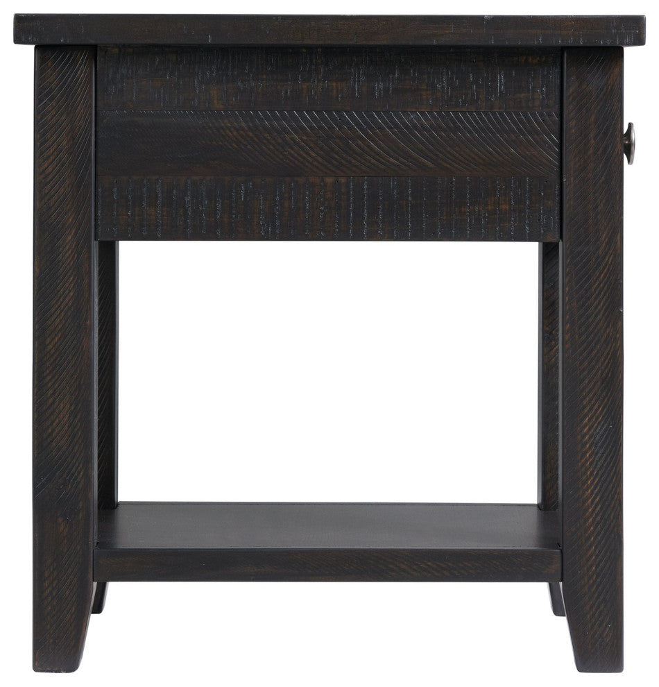 Picket House Furnishings Kahlil 1-Drawer Chairside Table With USB