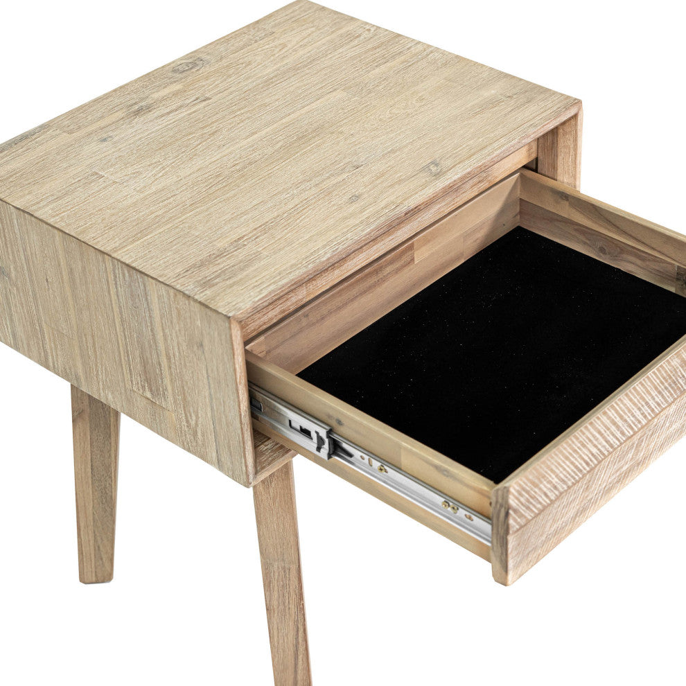 Gia 20" Wide 1-Drawer Nightstand