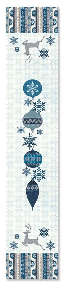 Laural Home Simply Winter 13" X 72" Table Runner