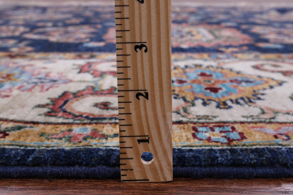 Hand Knotted Persian Tabriz Wool Rug 6' 10" X 9' 8" Q9998