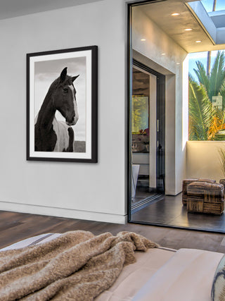 "Ranch Horse Wisdom" Framed Painting Print, 24x36