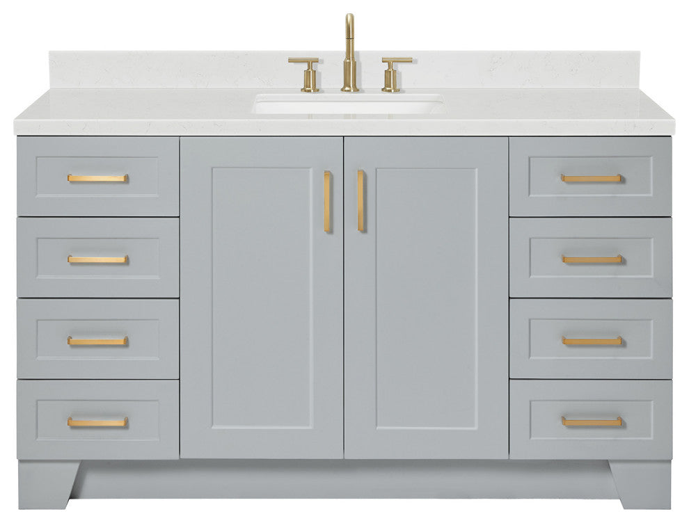 Ariel Taylor 60" Single Rectangular Sink Bathroom Vanity