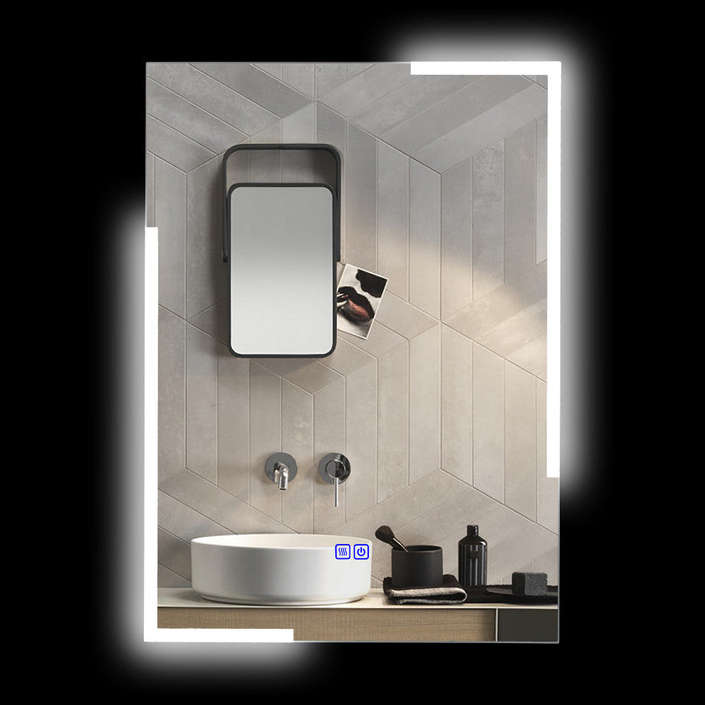 CHLOE Lighting LUMINOSITY Rectangular TouchScreen LED Mirror