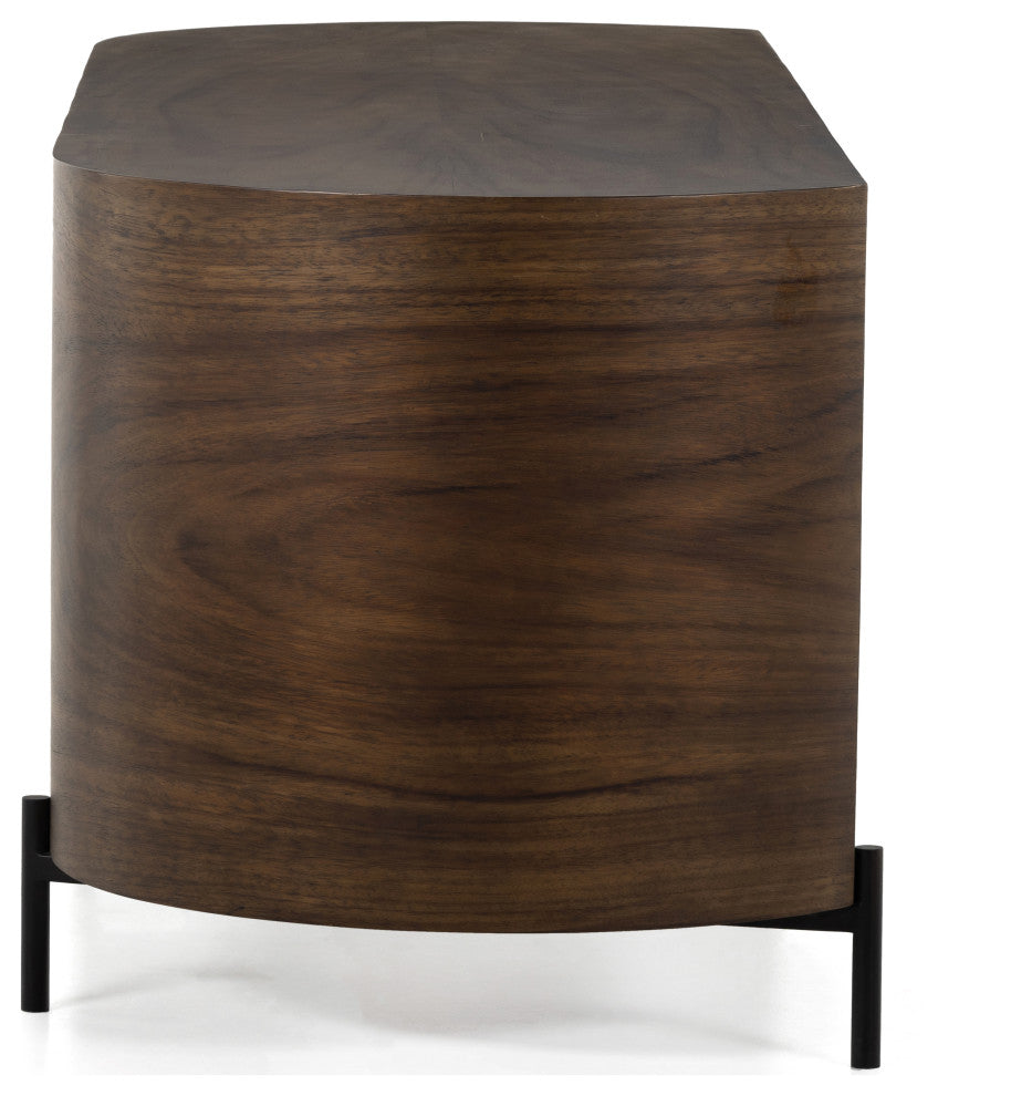 Lunas Executive Desk-Caramel Guanacaste