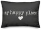 My Happy Place Outdoor Lumbar Pillow