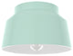 Hunter Cranbrook Mint 1-Light Flush Mount Ceiling-Light Fixture
