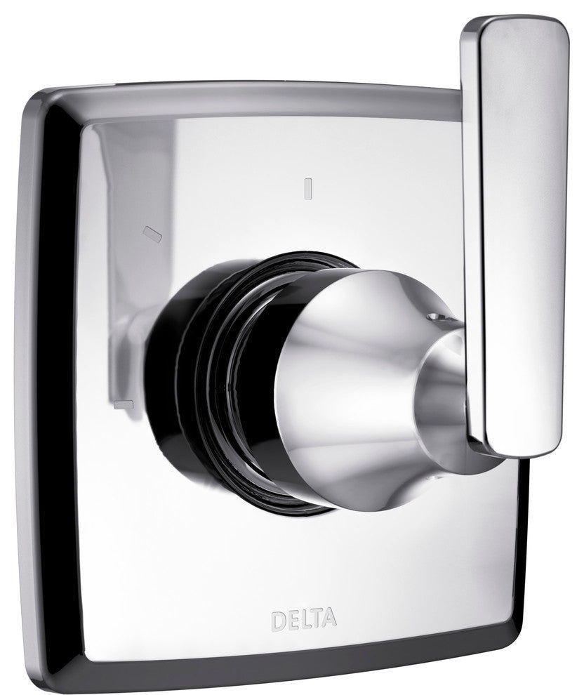 Delta 3-Setting Tub and Shower Diverter Valve, Polished Chrome