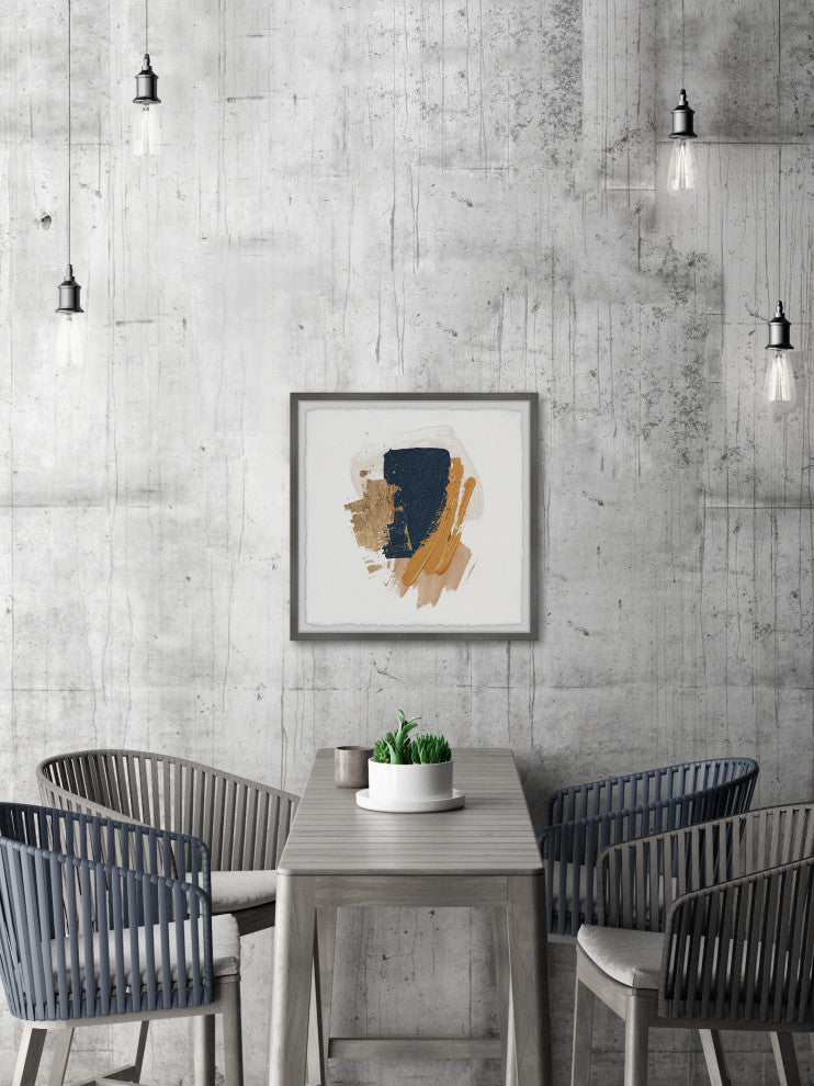 "Striking Combination" Framed Painting Print, 32x32