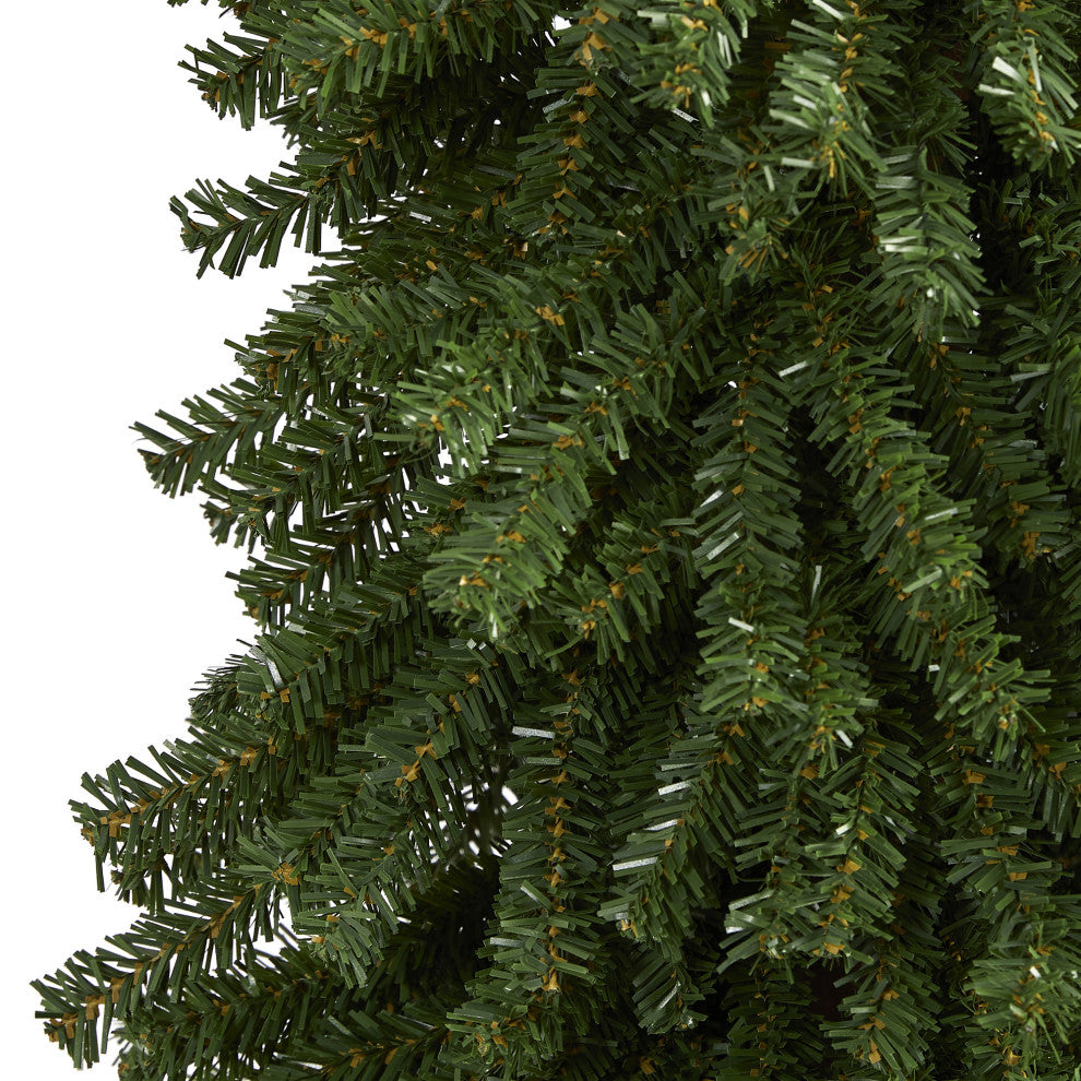 6ï¿½ Grand Alpine Christmas Tree with 601 Bendable Branches on Natural Trunk
