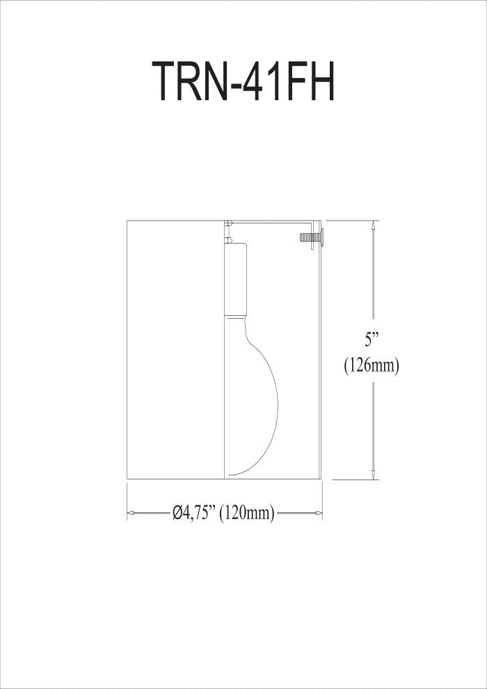 Flush Mount Ceiling Light Theron Integrated LED, Matte Black
