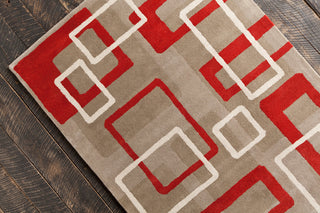 Allie Geometric Contemporary Area Rug, 5'x7'6"