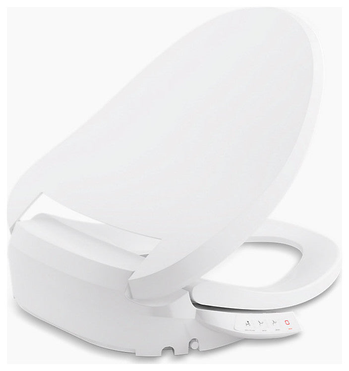Kohler C3-050 Elongated Bidet Toilet Seat, White