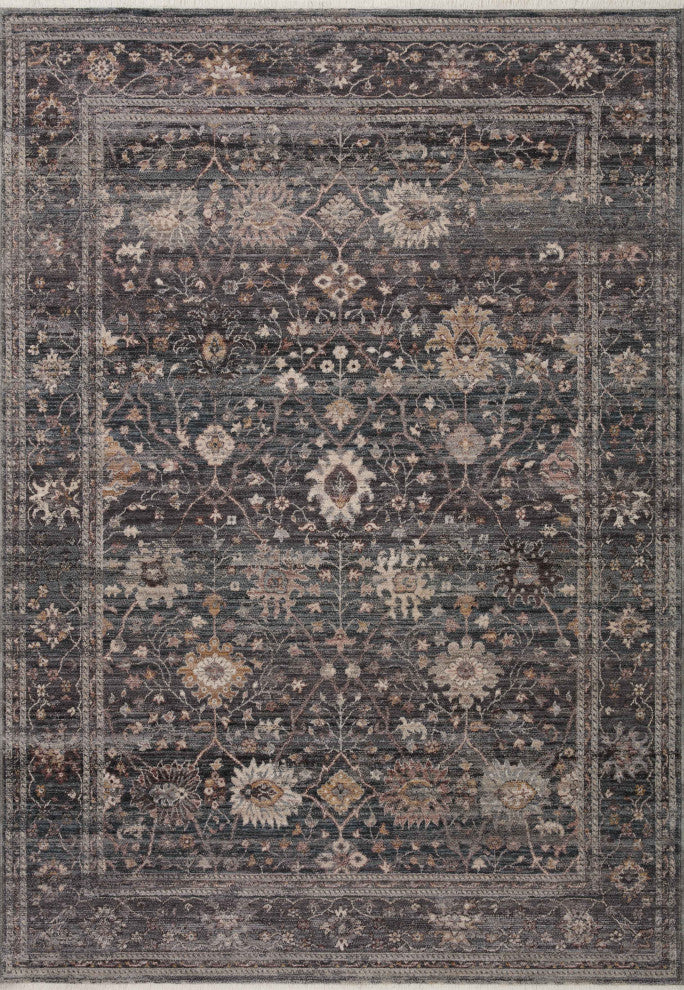 Loloi Lyra Ink / Multi 4'-0" x 5'-7" Accent Rug