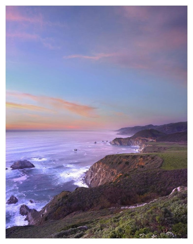 "Bixby Bridge, Big Sur, California" Paper Print by Tim Fitzharris, 38"x50"