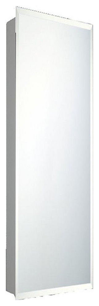 Deluxe Series Medicine Cabinet, 12"x36", Beveled Edge, Surface Mount
